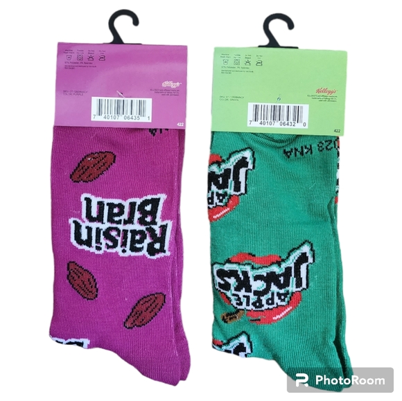 Odd Socks Underwear & Socks Apple Jacks Raisin Bran Cereal Socks Poshmark